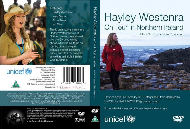 DVD Cover - Hayley Westenra On Tour In Northern Ireland